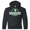 18500B Youth Heavy Blend Hooded Sweatshirt Thumbnail
